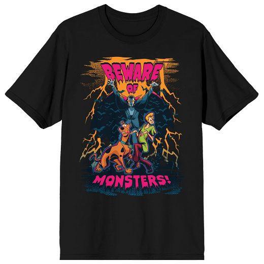 Picture of Scooby Doo Beware of Monsters Unisex Tee