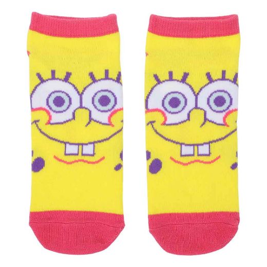 Picture of SpongeBob Squarepants 5 Pair Ankle Socks