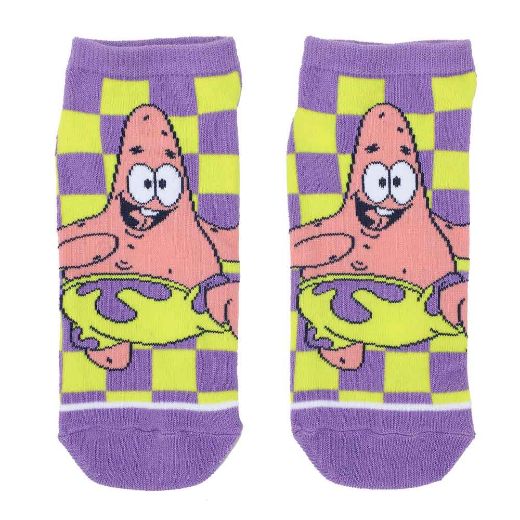 Picture of SpongeBob Squarepants 5 Pair Ankle Socks