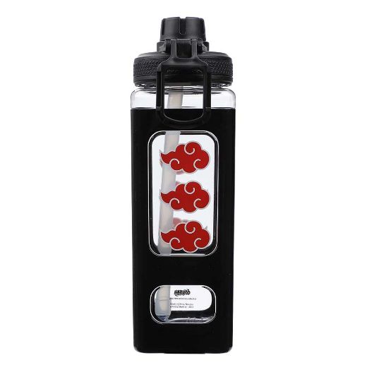 Picture of Naruto Akatsuki 24 oz. Square Plastic Water Bottle