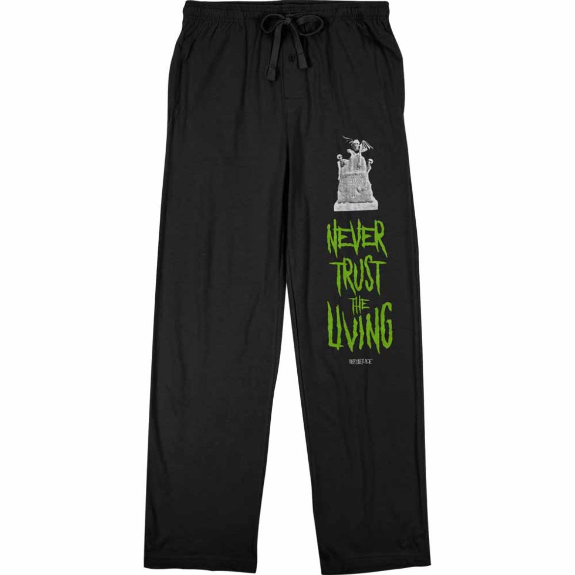 Picture of Beetlejuice Never Trust the Living Unisex Lounge Pants 