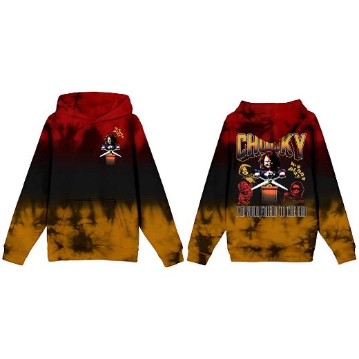 Picture of Chucky Wanna Play? Washed Pre-pack Hoodie