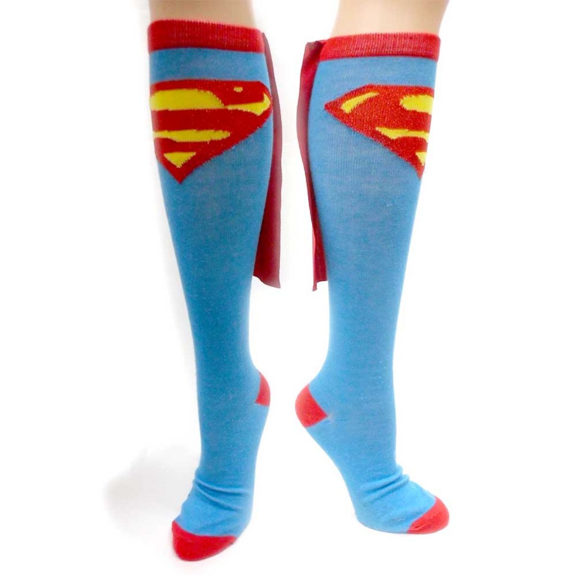 Picture of DC Comics Superman Knee High Cape Socks