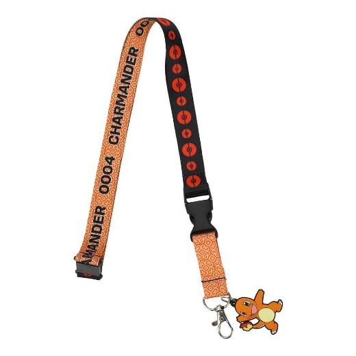 Picture of Pokemon Faces Charmander Kanto Region Lanyard