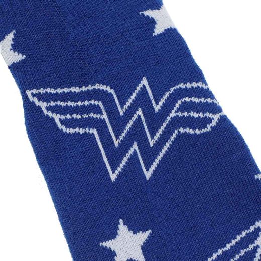 Picture of DC Comics Wonder Women's Quarter Crew 3 Pack Socks