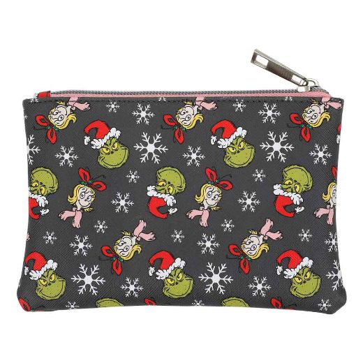 Picture of Dr. Seuss The Grinch Travel Cosmetic Bags - Set of 3