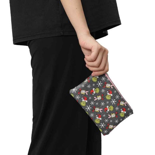 Picture of Dr. Seuss The Grinch Travel Cosmetic Bags - Set of 3