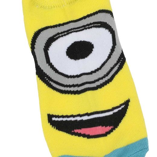 Picture of Minions 5 Pair Ankle Socks