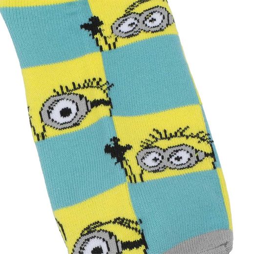 Picture of Minions 5 Pair Ankle Socks