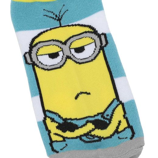 Picture of Minions 5 Pair Ankle Socks