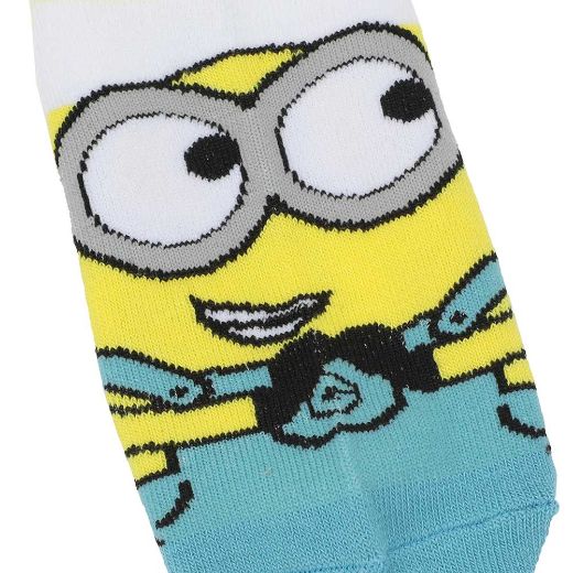 Picture of Minions 5 Pair Ankle Socks