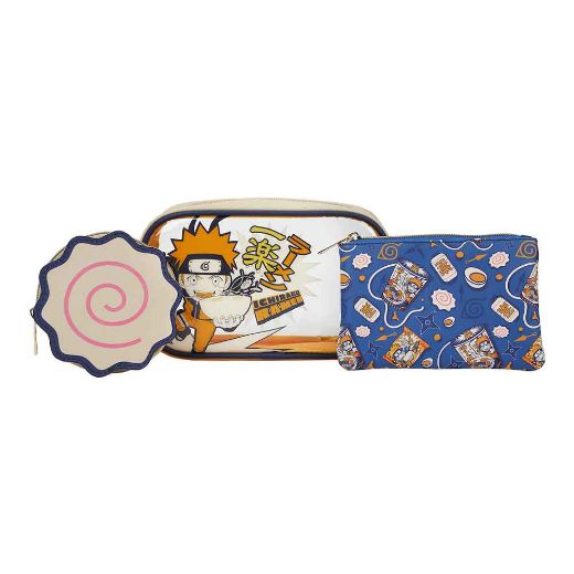 Picture of Naruto Ichiraku Ramen Travel Cosmetic Bags - Set of 3