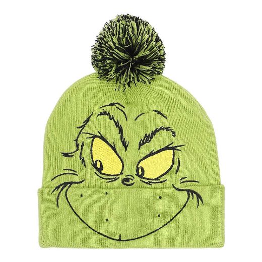 Picture of Dr. Seuss The Grinch Youth Beanie & Gloves Combo