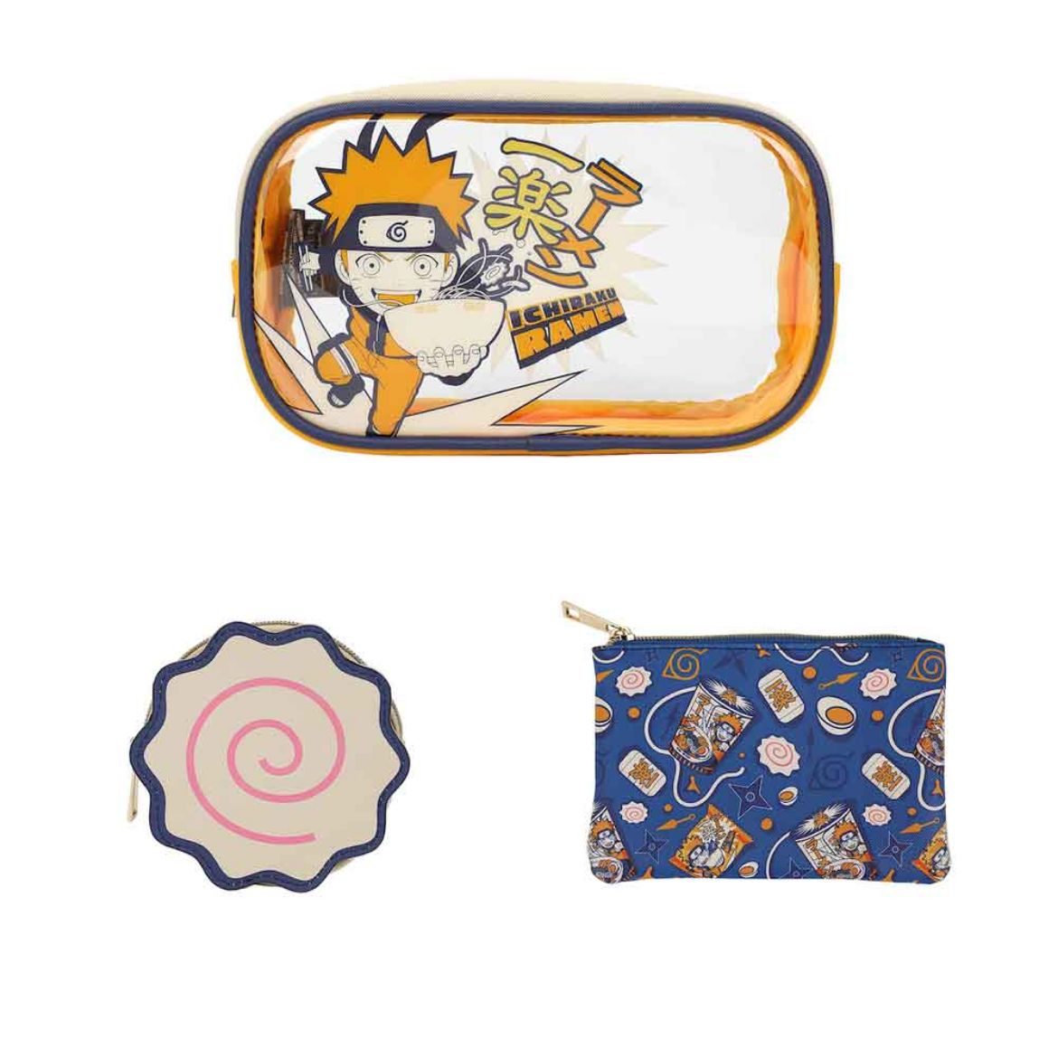Picture of Naruto Ichiraku Ramen Travel Cosmetic Bags - Set of 3