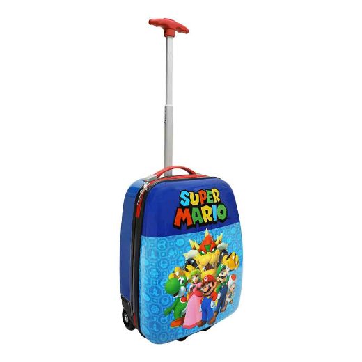 Picture of Super Mario 16.5 in. Youth Rolling Luggage