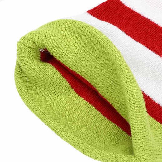 Picture of Dr. Seuss The Grinch Striped Santa Hat
