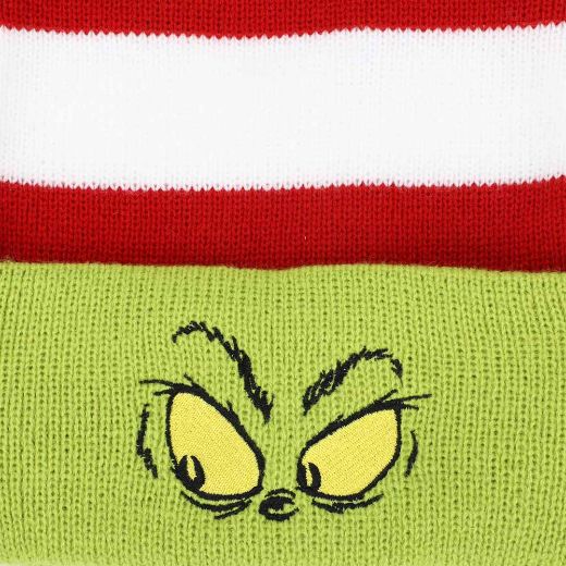 Picture of Dr. Seuss The Grinch Striped Santa Hat