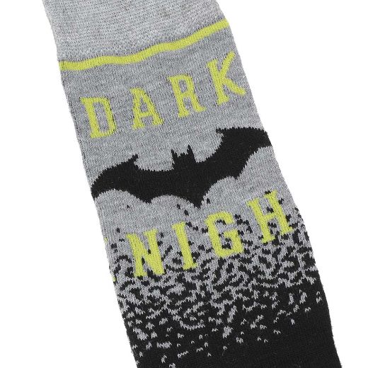 Picture of DC Comics Batman Dark Knight 5 Pair Crew Socks