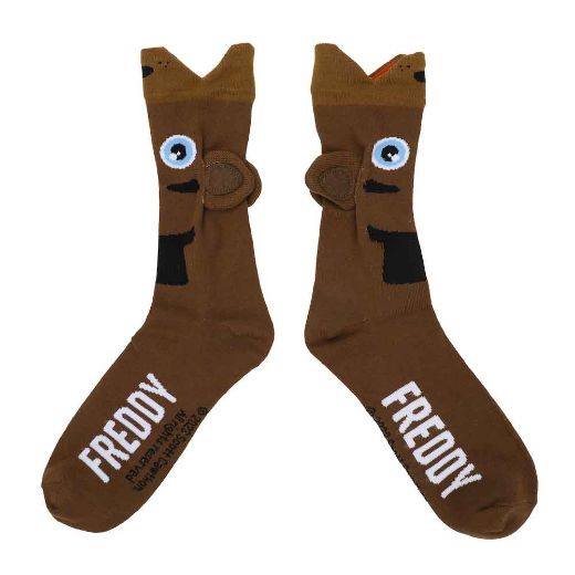 Picture of Five Nights at Freddy's 3D Plush Crew Socks