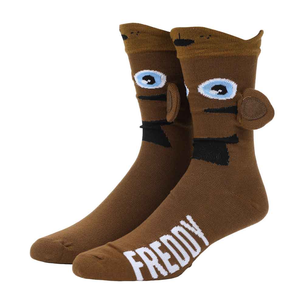 Five Nights at Freddy's Freddy Fazbear Animigos 360 Character Socks