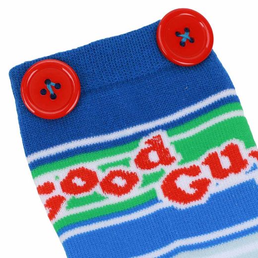 Picture of Chucky Good Guys Striped Knee High Socks