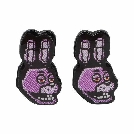 Picture of Five Nights at Freddy's Pixelated 6 Pack Earring Set