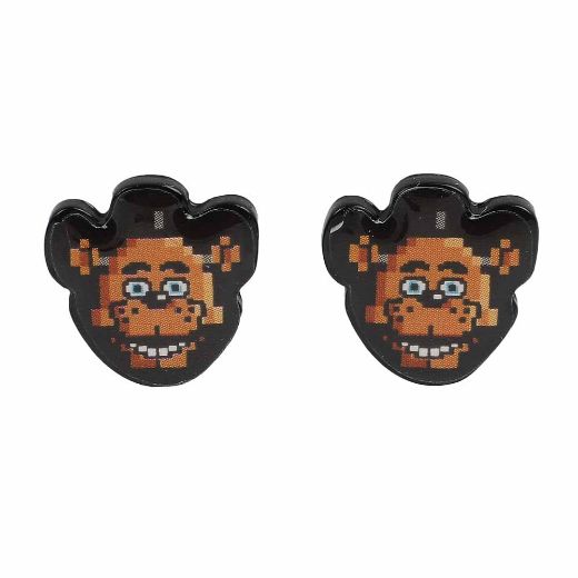 Picture of Five Nights at Freddy's Pixelated 6 Pack Earring Set