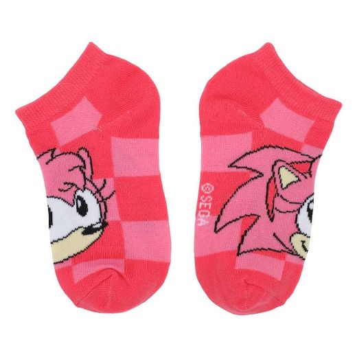 Picture of Sonic the Hedgehog Classic Youth 6 Pair Ankle Socks