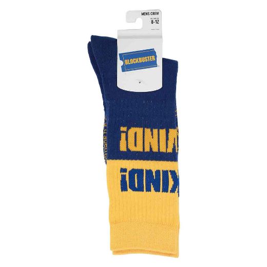 Picture of Blockbuster Be Kind Rewind Crew Socks