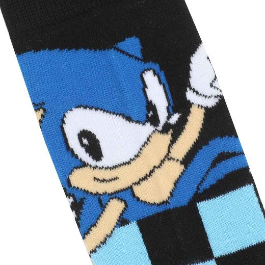 Picture of Sonic the Hedgehog Let's Go 5 Pair Crew Socks 