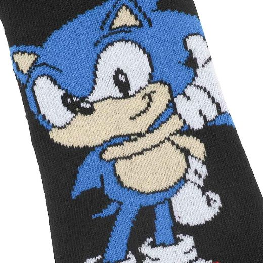 Picture of Sonic the Hedgehog Let's Go 5 Pair Crew Socks 