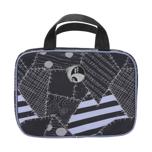 Picture of Nightmare Before Christmas Jack & Sally Hanging Toiletry Bag