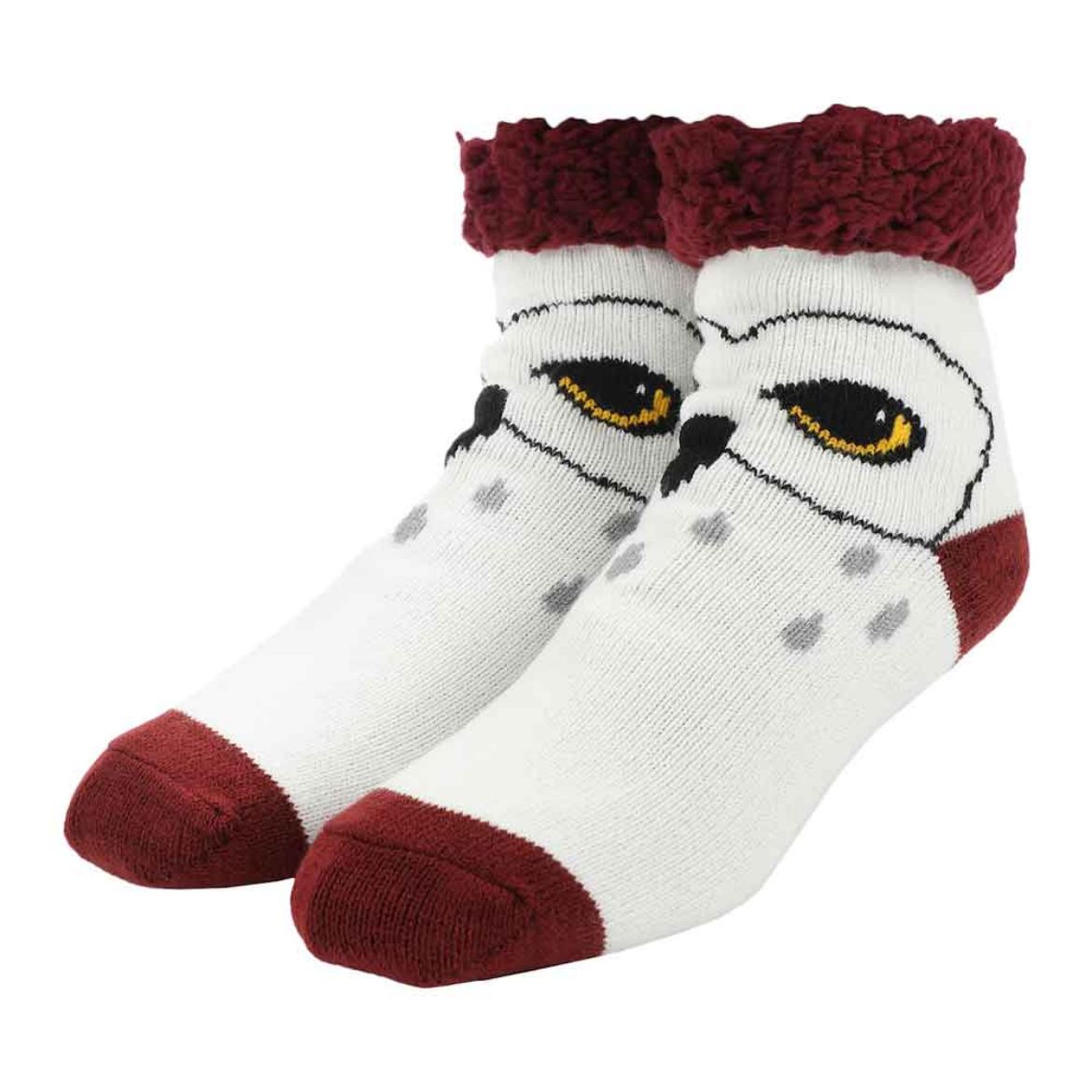Picture of Harry Potter Hedwig Faux Sherpa Women's Slipper Socks