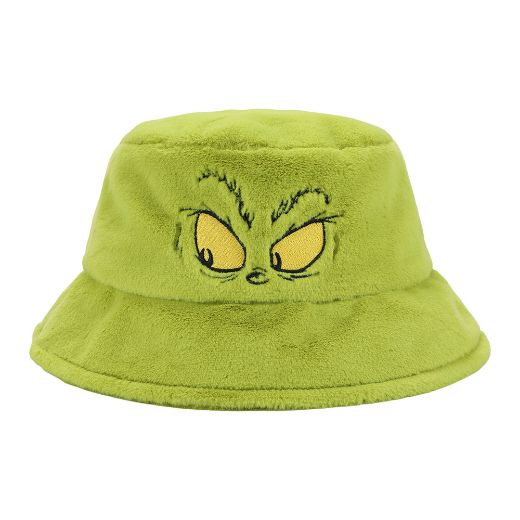 Picture of Dr. Seuss The Grinch Faux Fur Bucket Hat