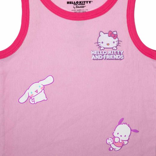 Picture of Hello Kitty & Friends Ribbed Pre-pack Tank Top