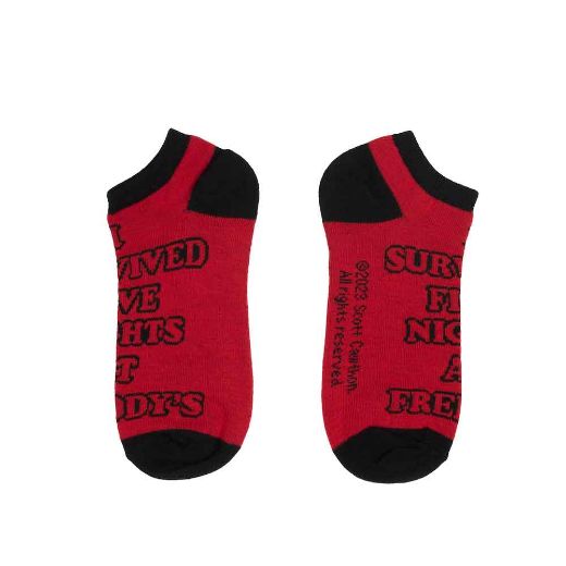 Picture of Five Nights at Freddy's Characters 5 Pair Ankle Socks