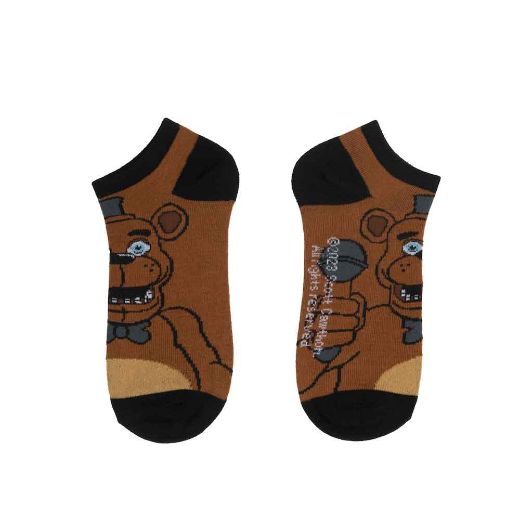 Picture of Five Nights at Freddy's Characters 5 Pair Ankle Socks