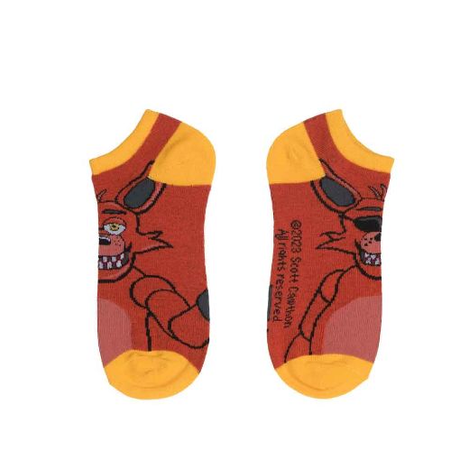 Picture of Five Nights at Freddy's Characters 5 Pair Ankle Socks