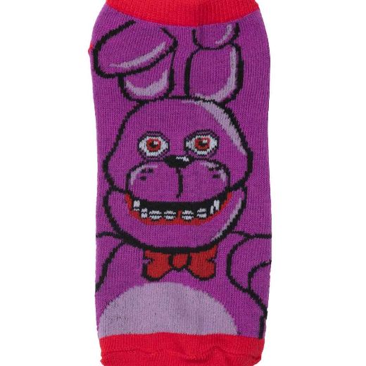 Picture of Five Nights at Freddy's Characters 5 Pair Ankle Socks