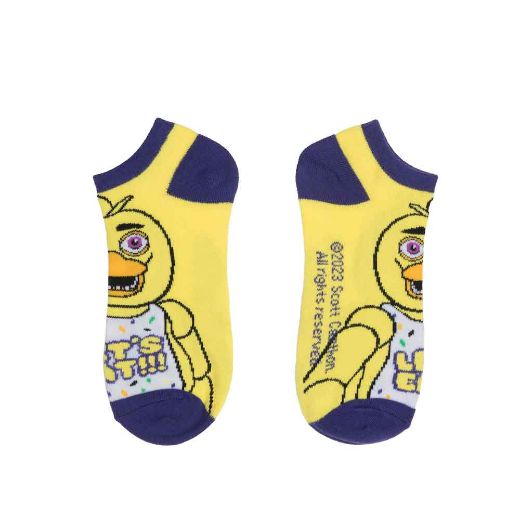 Picture of Five Nights at Freddy's Characters 5 Pair Ankle Socks