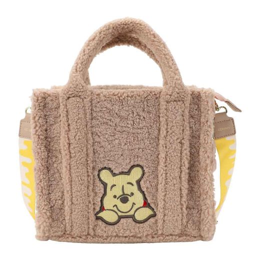 Picture of Disney Winnie the Pooh Sherpa Textured Handbag