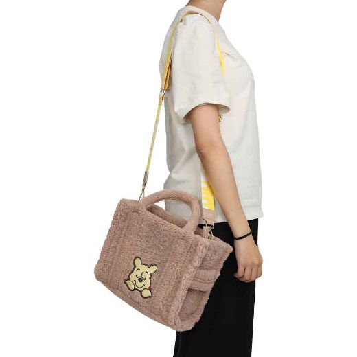 Picture of Disney Winnie the Pooh Sherpa Textured Handbag