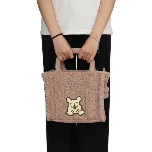 Picture of Disney Winnie the Pooh Sherpa Textured Handbag