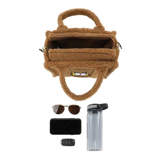 Picture of Garfield Sherpa Textured Handbag