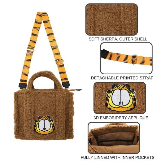 Picture of Garfield Sherpa Textured Handbag