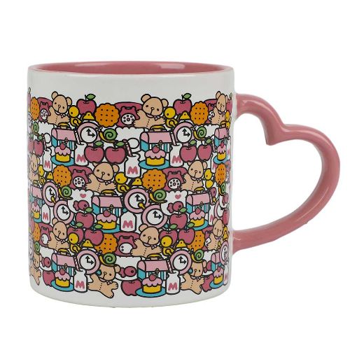 Picture of Hello Kitty Heart Shaped Handle 16 oz. Ceramic Mug