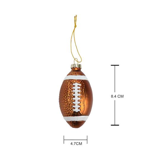 Picture of Bioworld Christmas Sport Ball Ornaments - Set of 6
