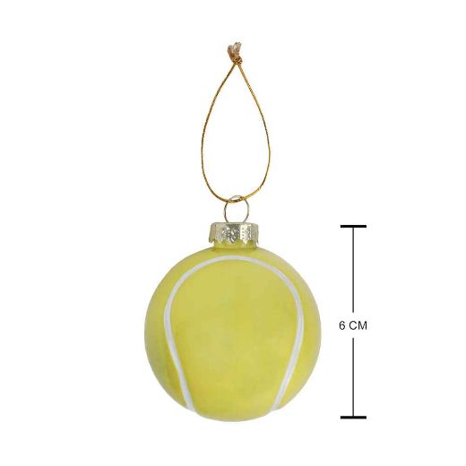 Picture of Bioworld Christmas Sport Ball Ornaments - Set of 6