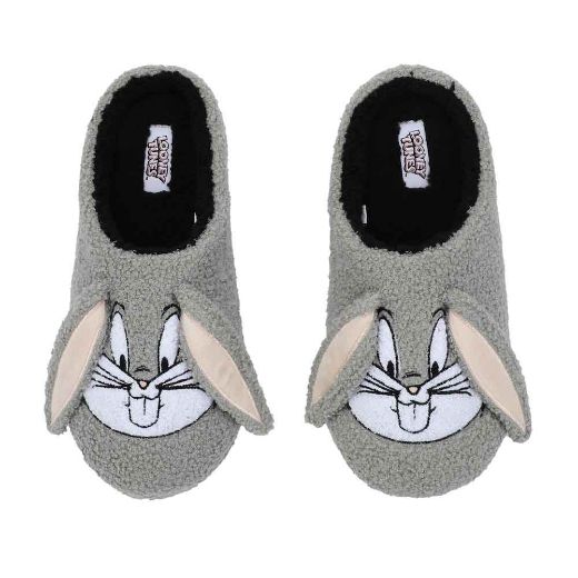 Picture of Looney Tunes Boucle Bugs Bunny 3D Plush Slippers