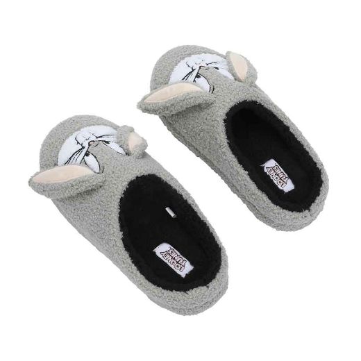 Picture of Looney Tunes Boucle Bugs Bunny 3D Plush Slippers